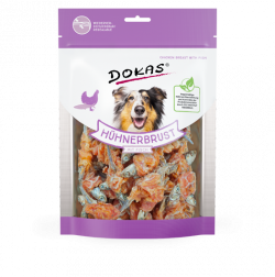 Dokas Hunde Snack Hühnerbrust mit Fisch 220 g