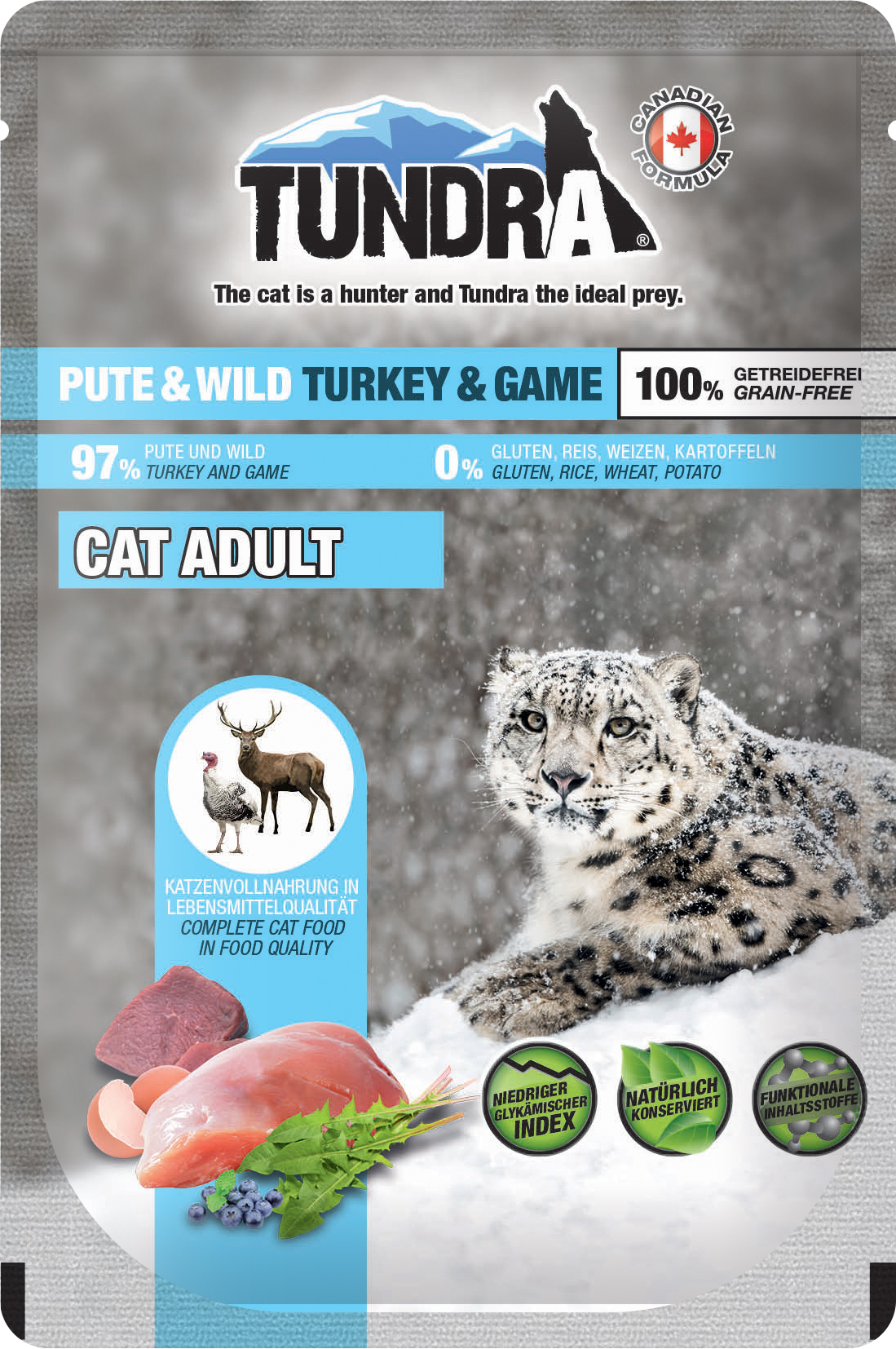 Tundra Cat Pouch Pute & Wild 85g