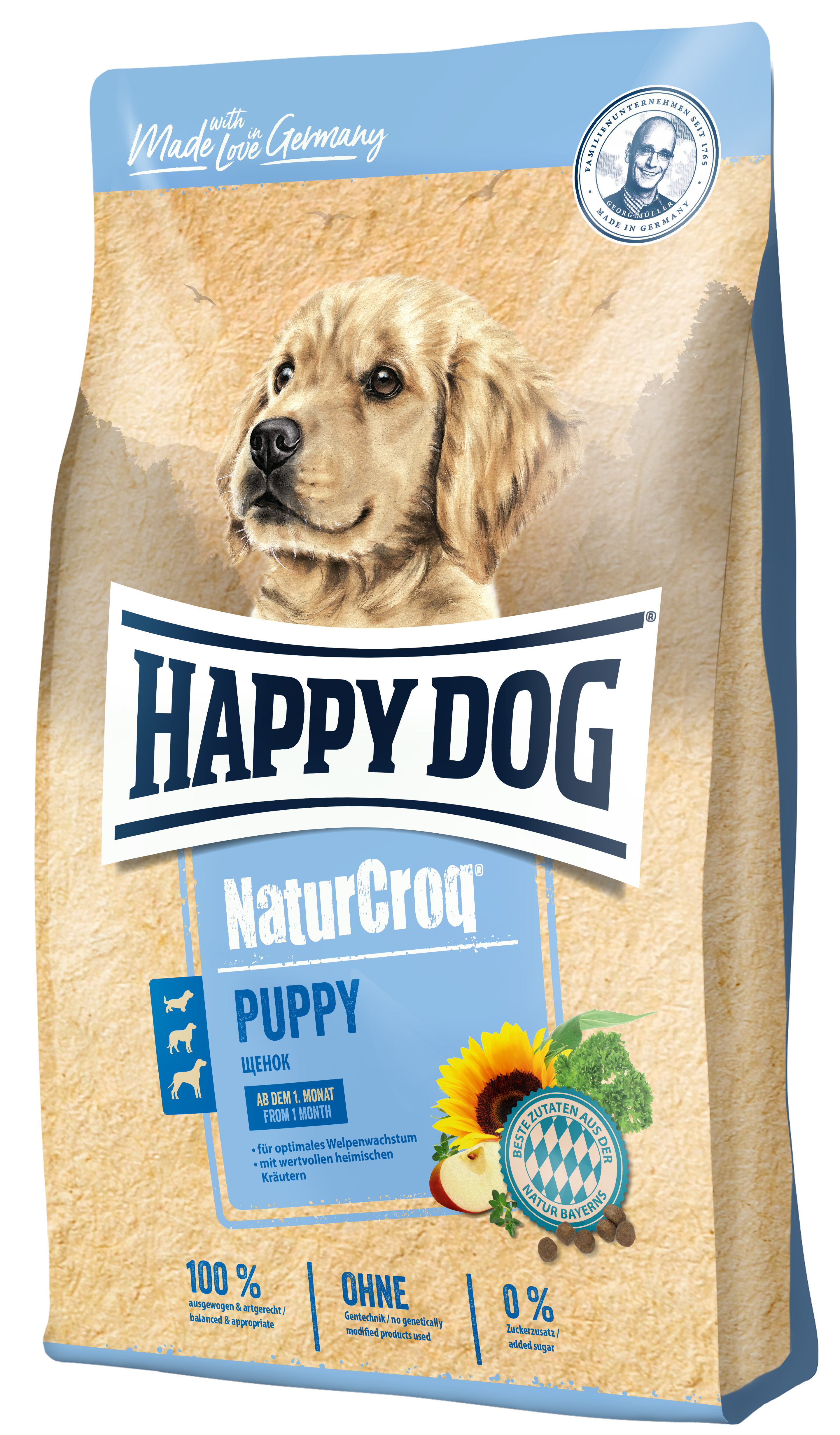 Happy Dog NaturCroq für Puppy 4kg