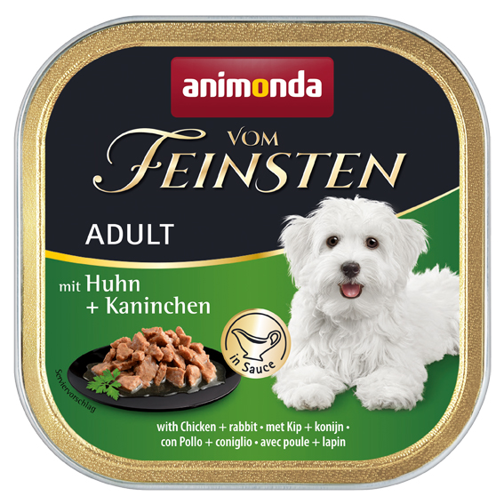 Animonda Dog Vom Feinsten Adult mit Huhn + Kaninchen 150g