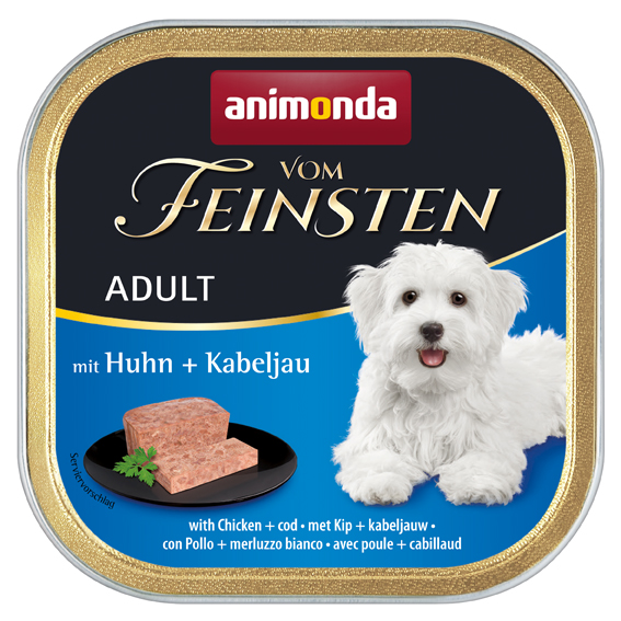 Animonda Dog Vom Feinsten Adult mit Huhn & Kabeljau 150g