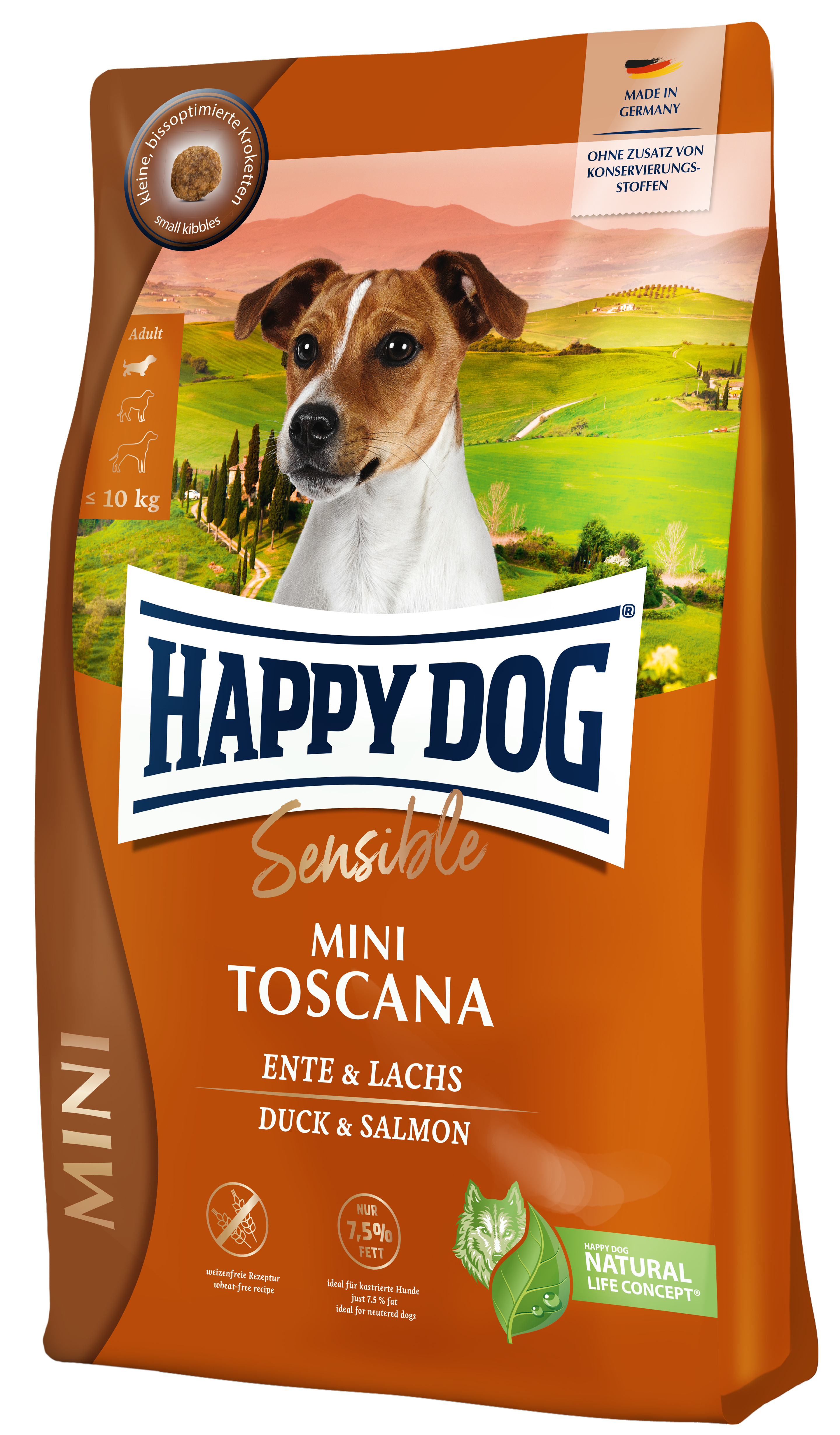 Happy Dog Sensible Mini Toscana 4 kg