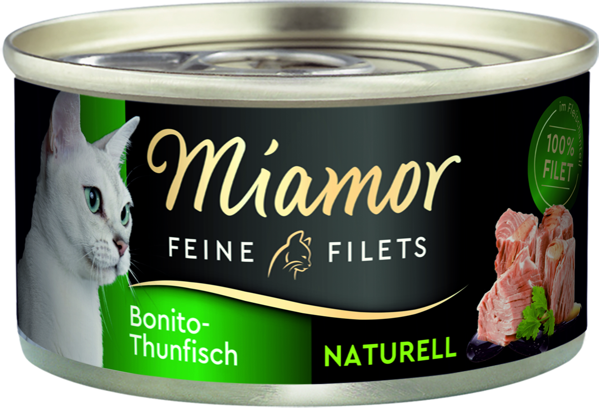 Miamor Feine Filets Naturell Bonito-Thunfisch 80g