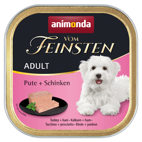Animonda Dog Vom Feinsten Adult Pute & Schinken 150g