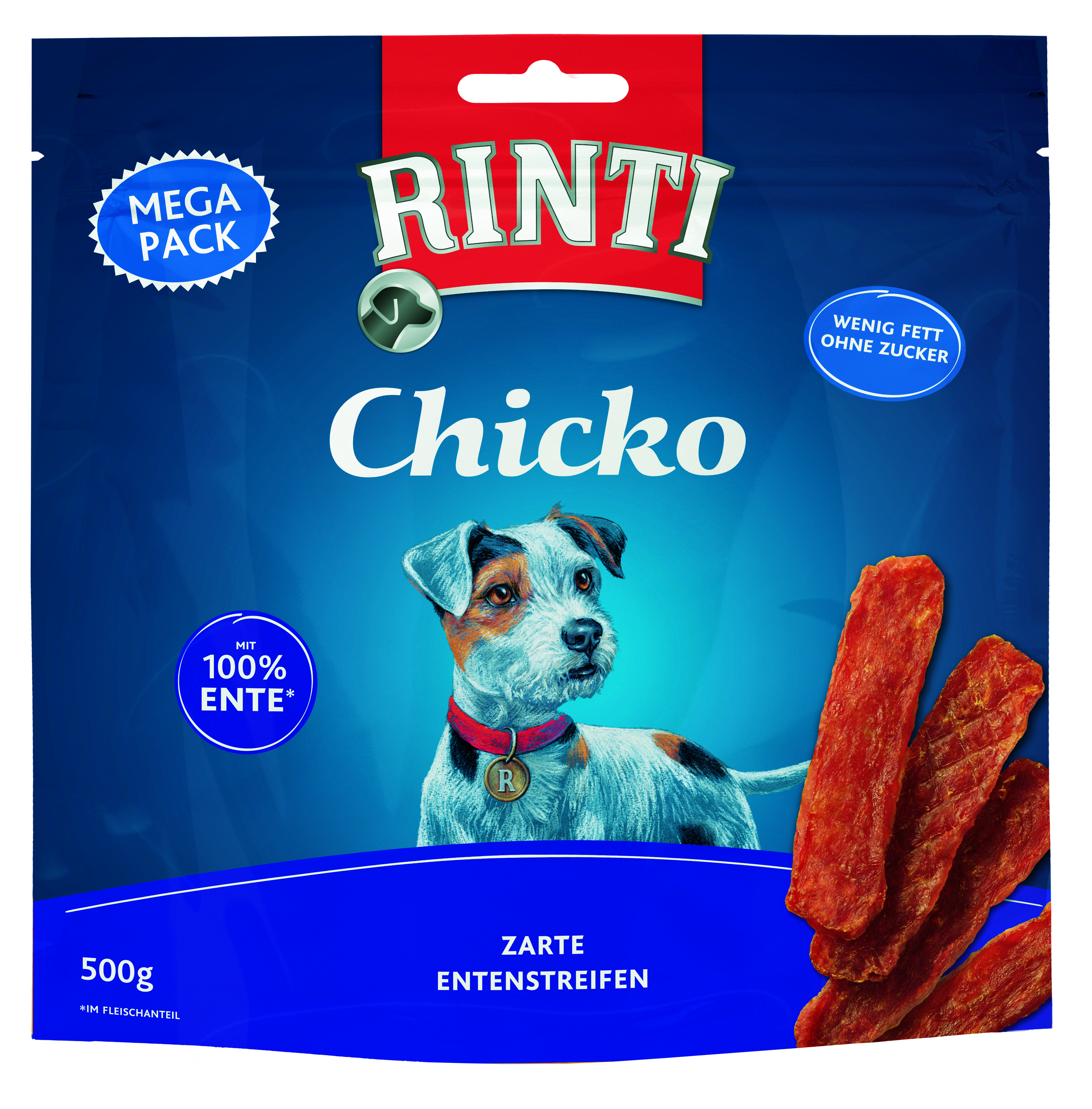 Finnern Rinti Extra Snack Chicko Ente Megapack 500g
