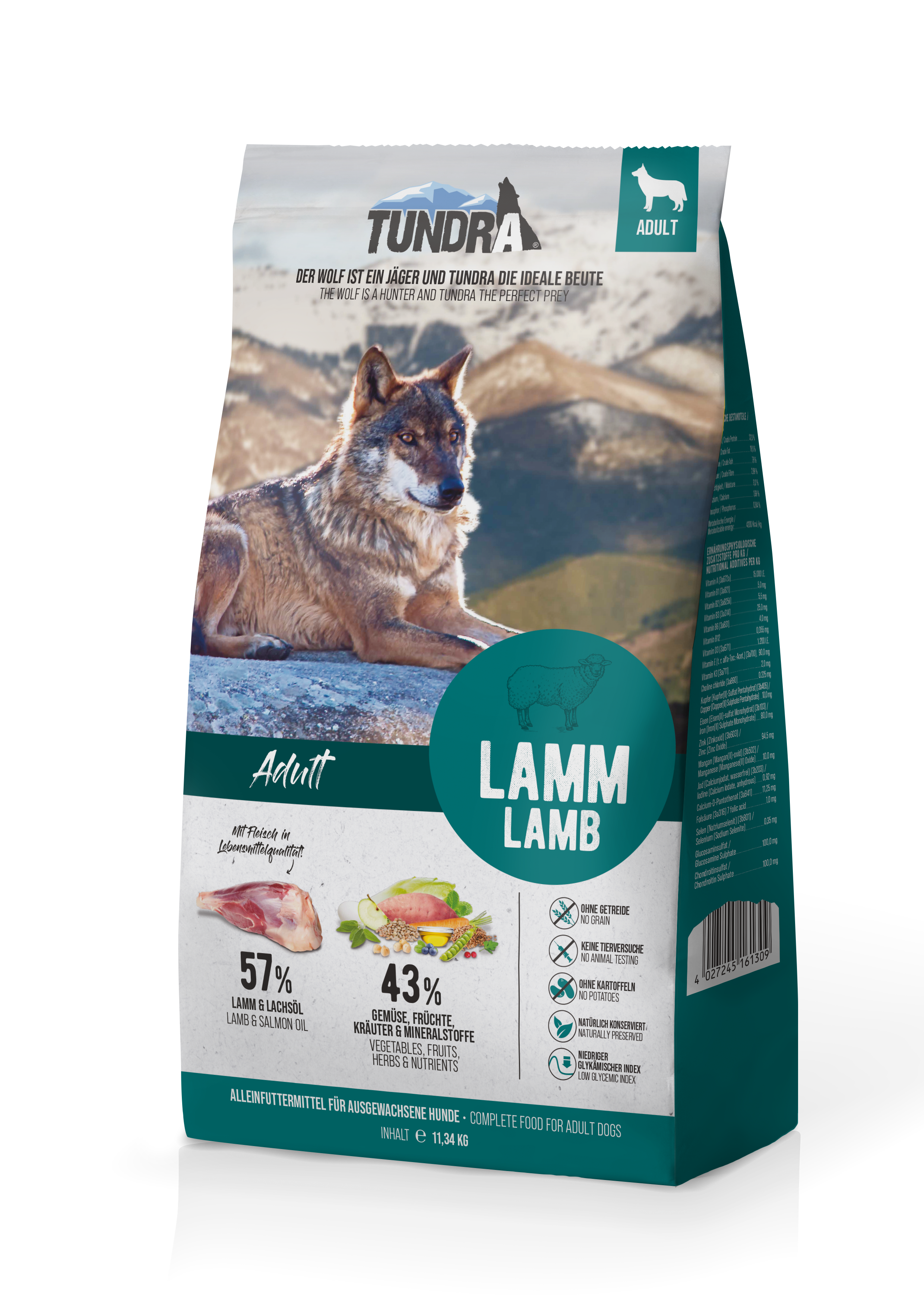 Tundra Dog Lamm 11,34kg