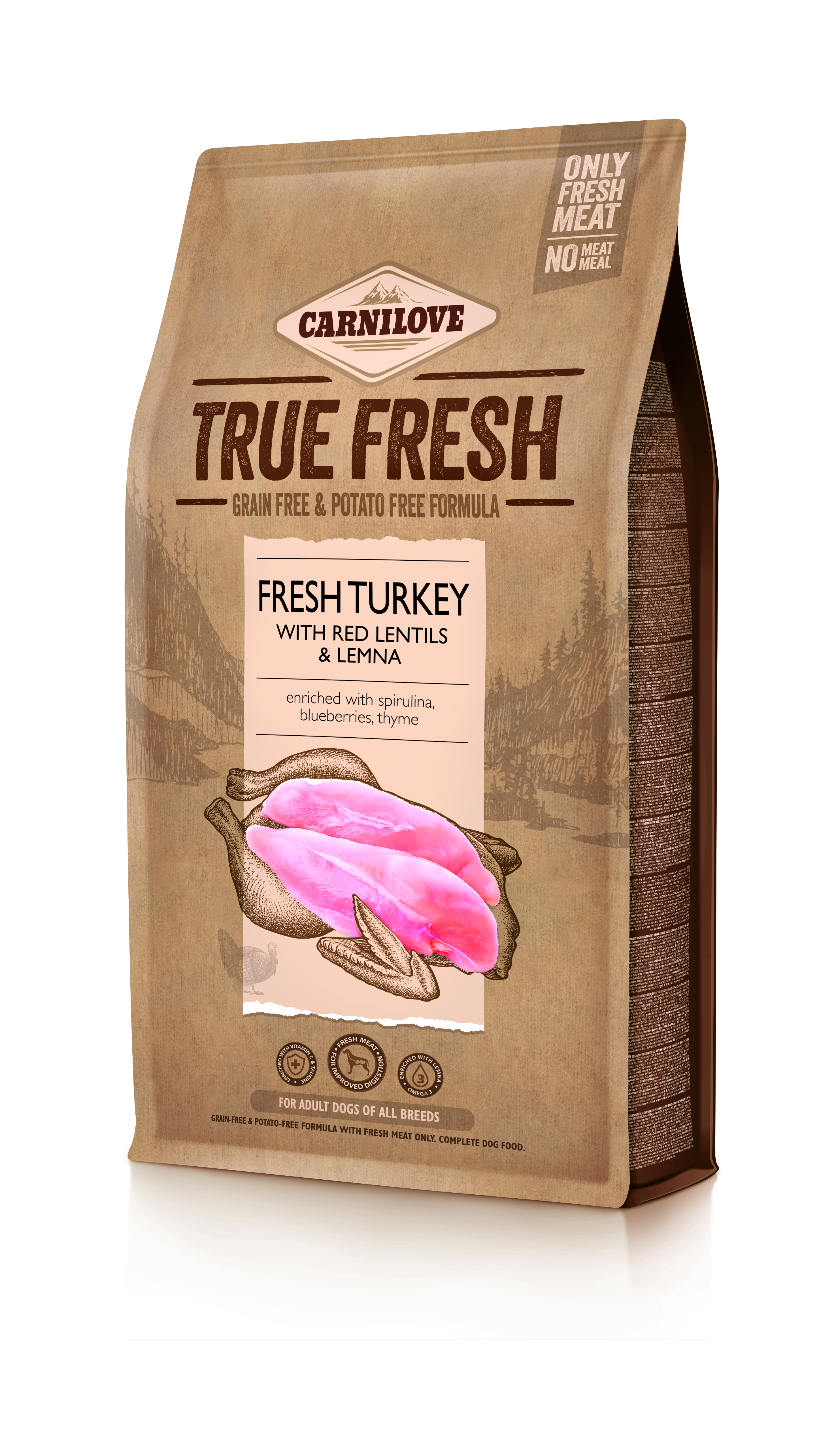 Carnilove Adult True Fresh - Fresh Turkey 4kg