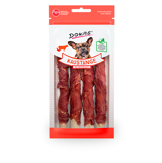 Dokas Dog Snack Kaustange mit Entenbrust 50g