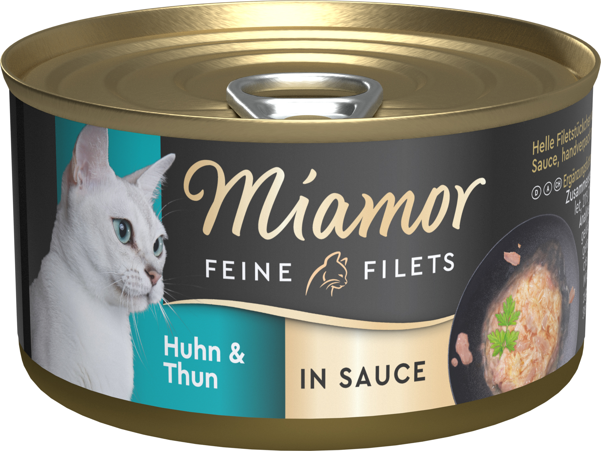 Miamor Dose Feine Filets Huhn + Thunfisch 85g
