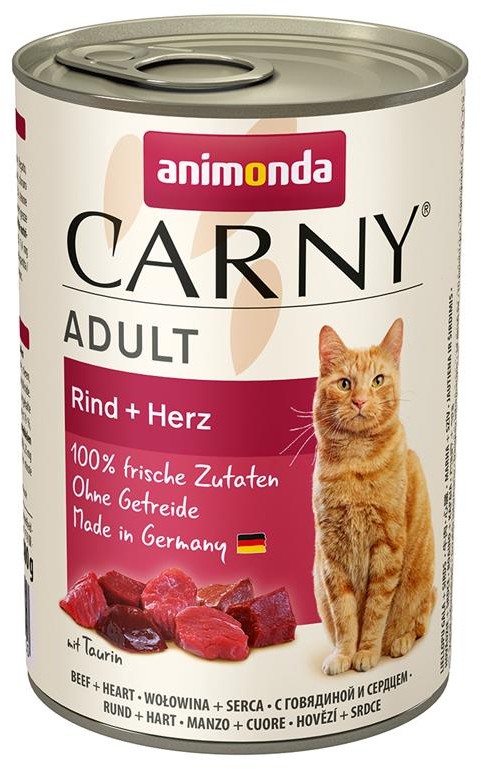 Animonda Cat  Carny Adult Rind & Herz 400g