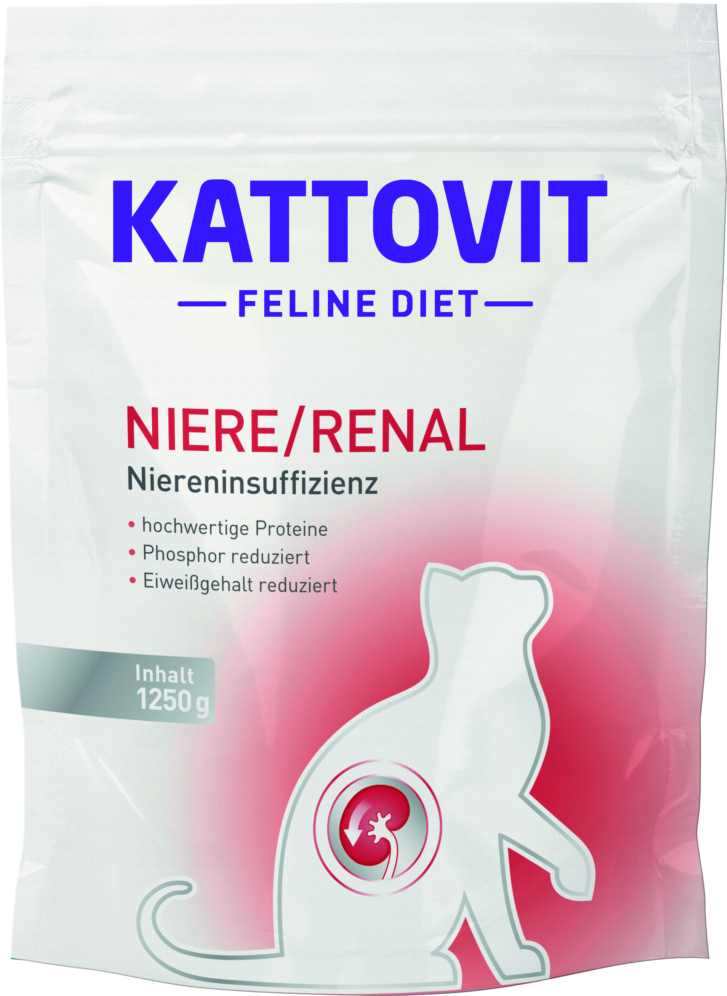 Kattovit Feline Diet Niere/Renal 1250g
