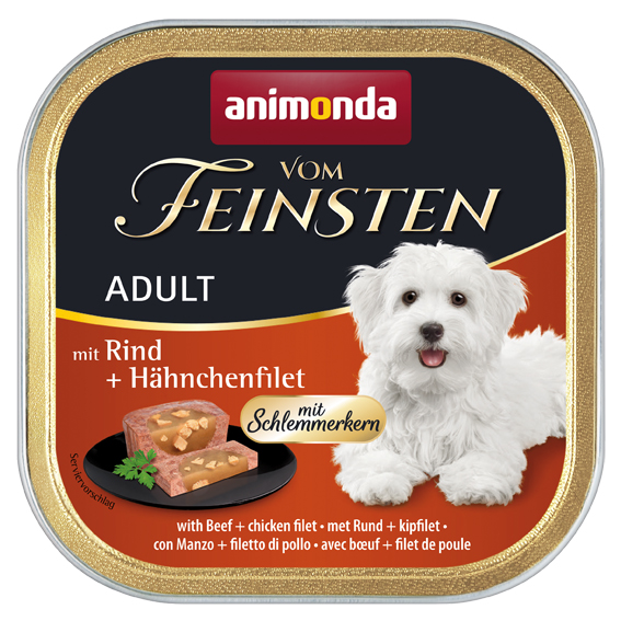 Animonda Dog Vom Feinsten Schlemmerkern mit Rind & Hähnchen 150g