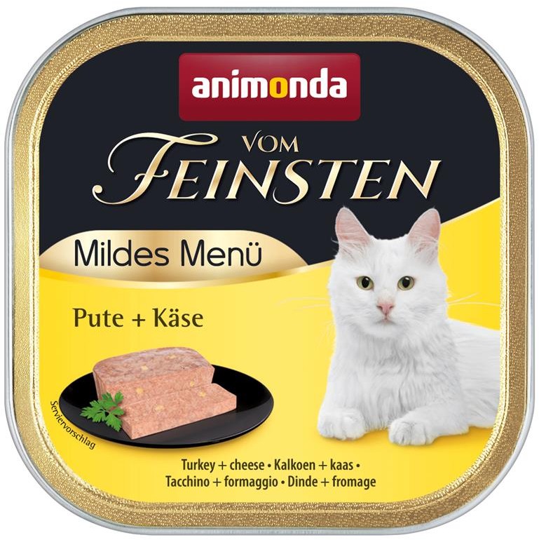 Animonda Cat Vom Feinsten Mildes Menue Pute & Käse 100g