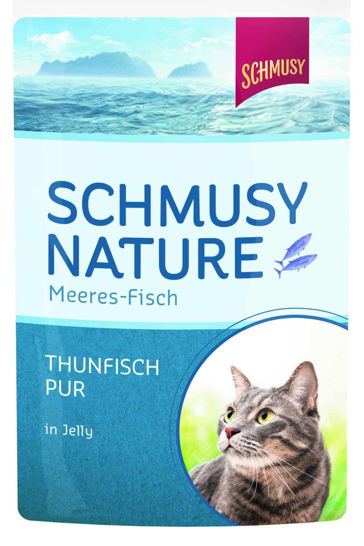 Schmusy Nature Meeres-Fisch Thunfisch pur  100g
