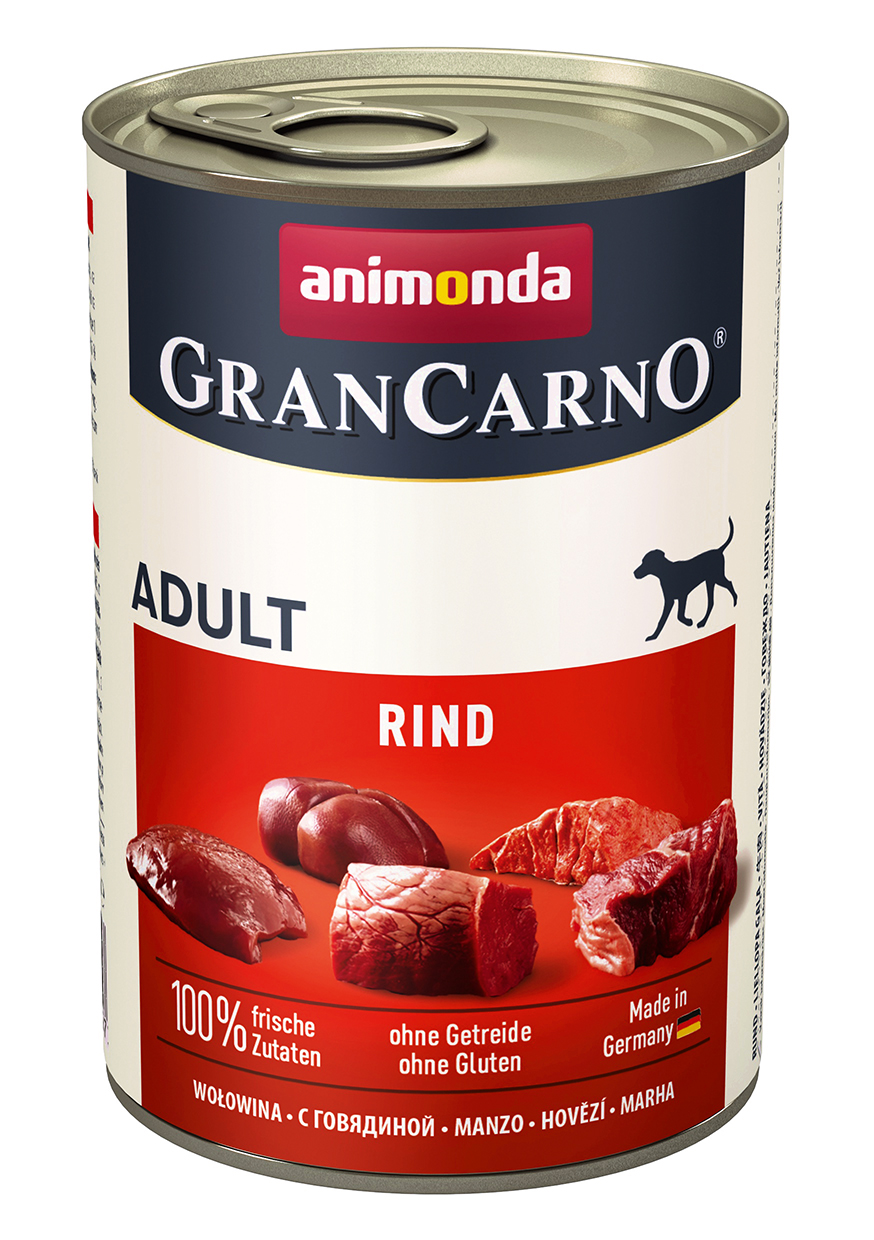 Animonda Dog Dose GranCarno Adult Rindfleisch pur 400g