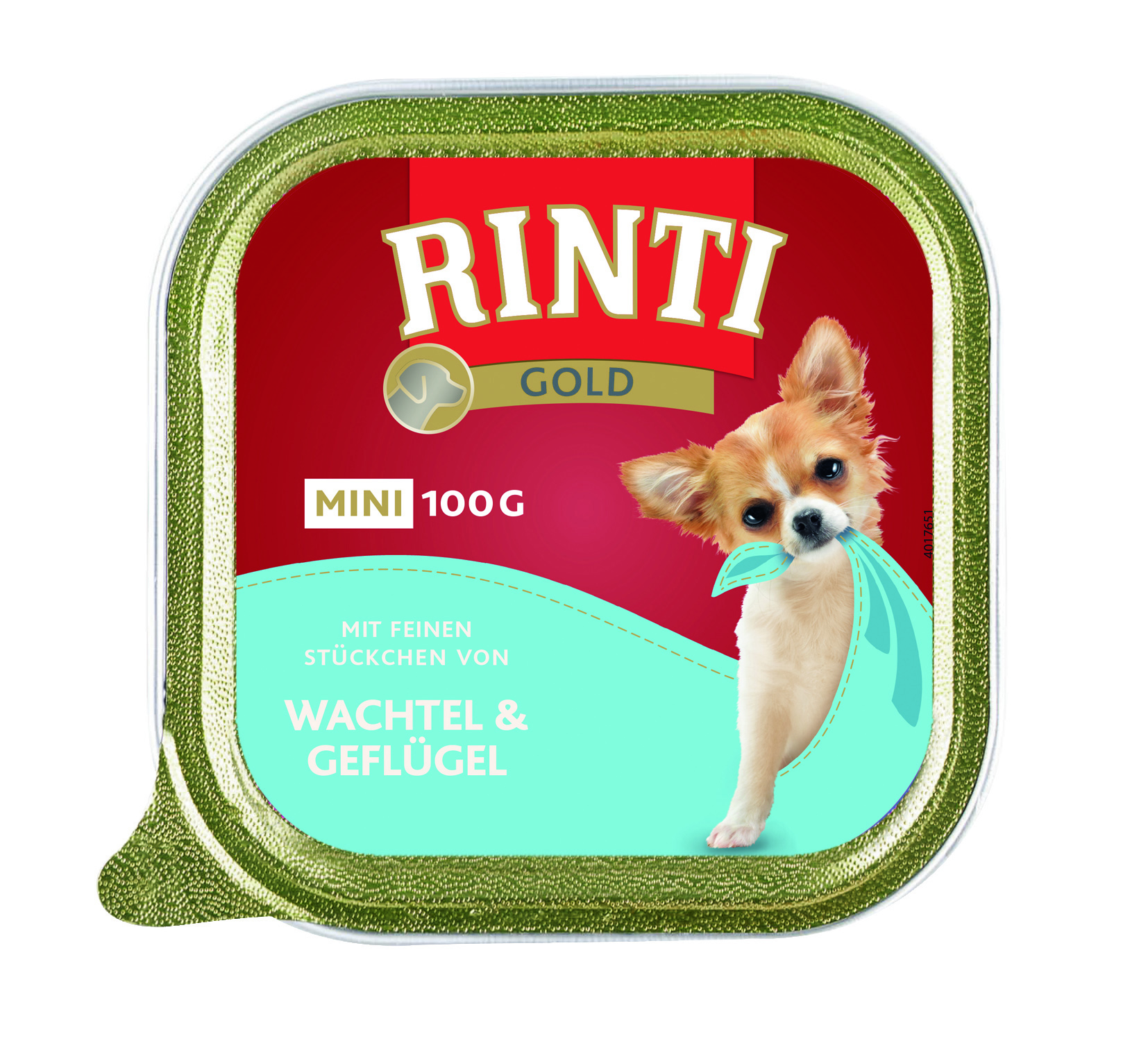 Rinti Gold Mini Wachtel & Geflügel 100g