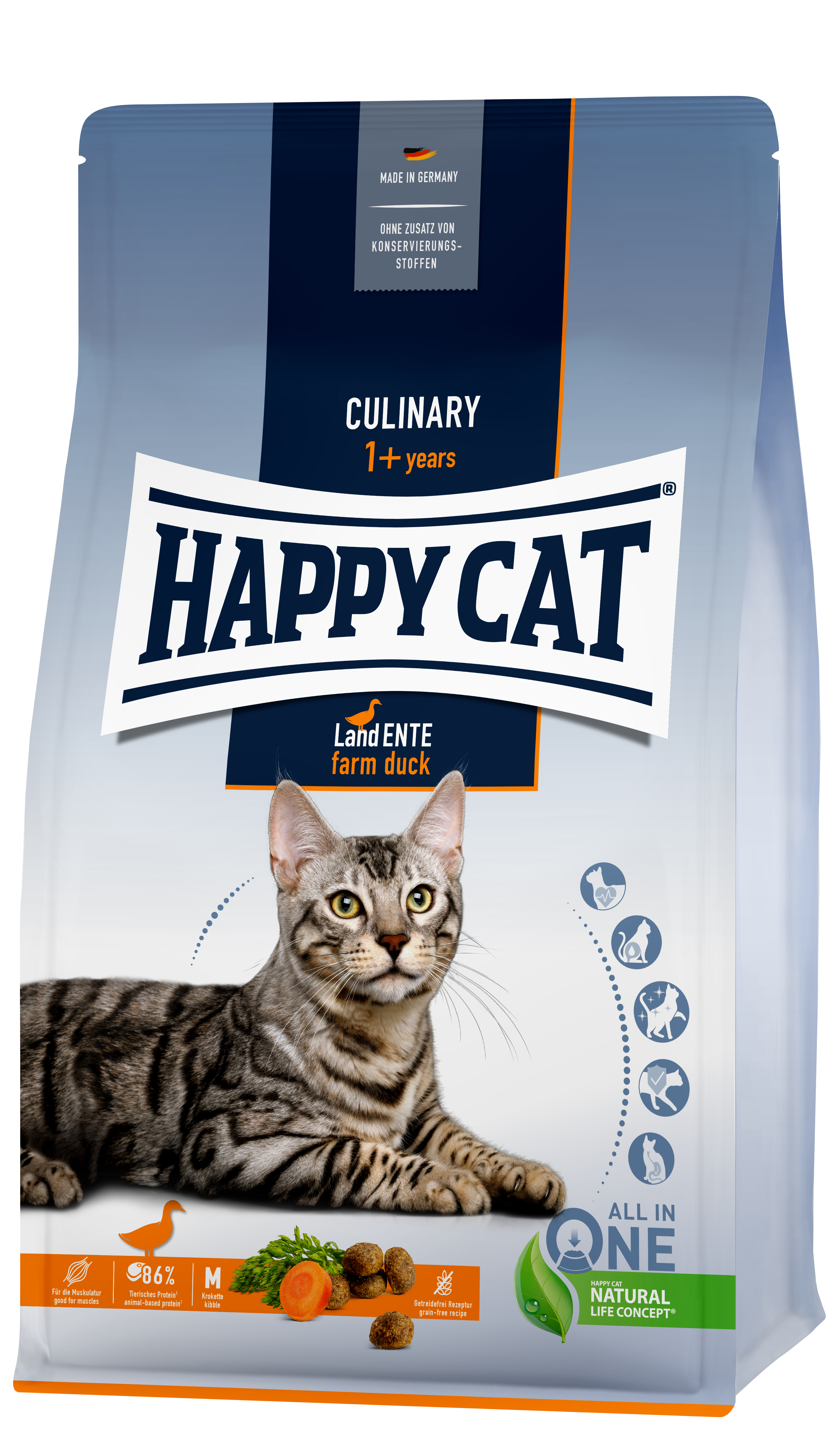 Happy Cat Culinary Adult Land Ente 300g