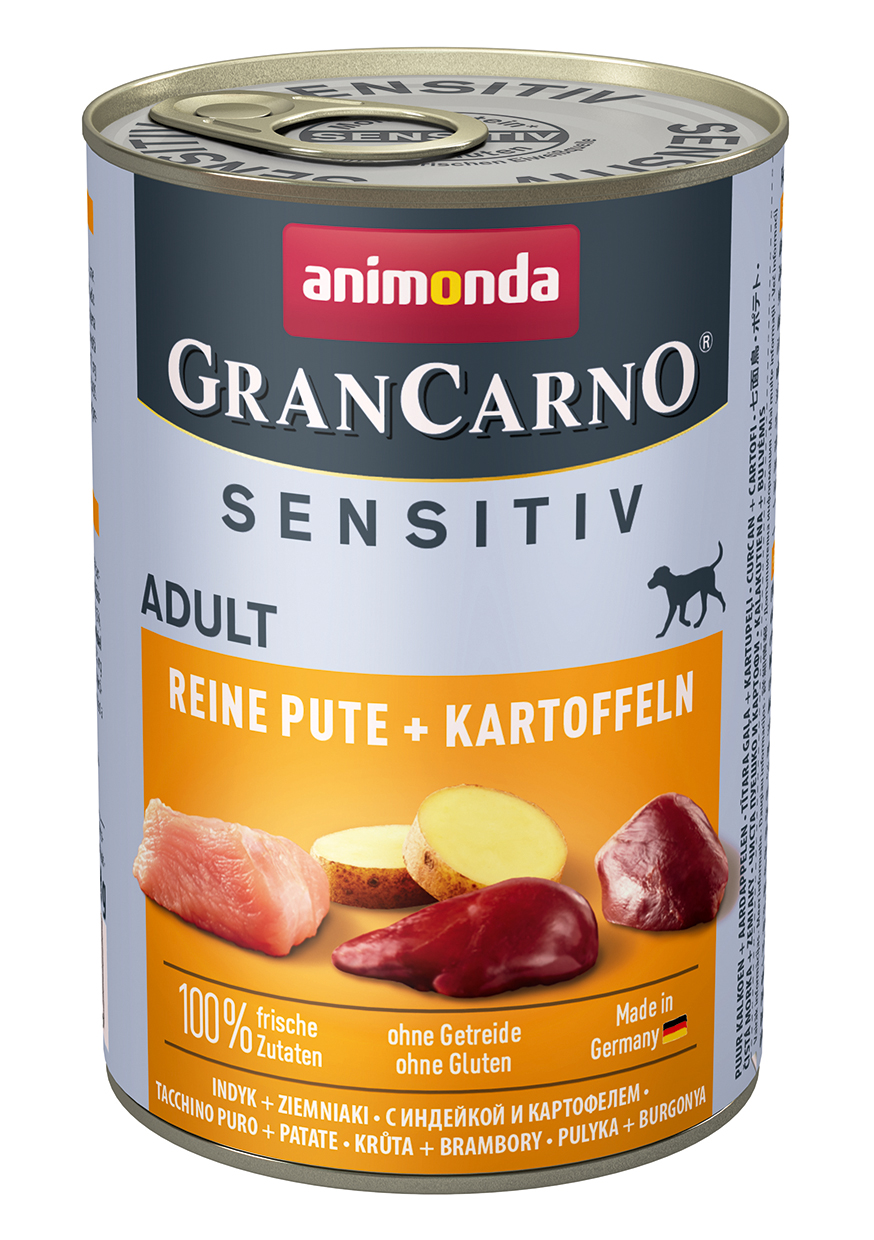 Animonda GranCarno Adult Sensitive Pute + Kartoff