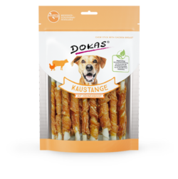 Dokas Hunde Kaustange mit Hühnerbrustfilet 2 x 200g